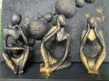 Thinker sculptures