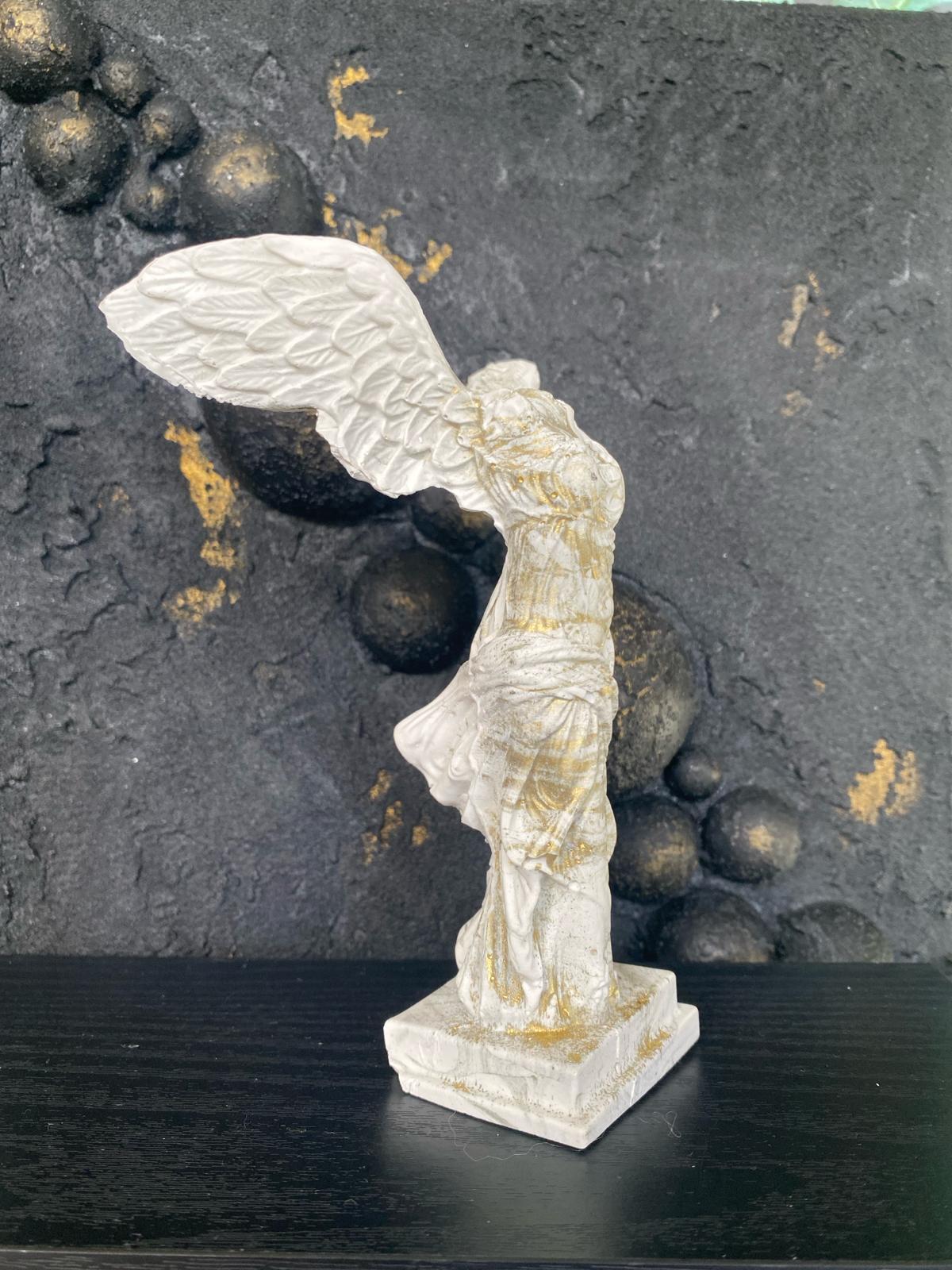 Goddess sculptures,  woman ornament, Venus Nike Angel statue