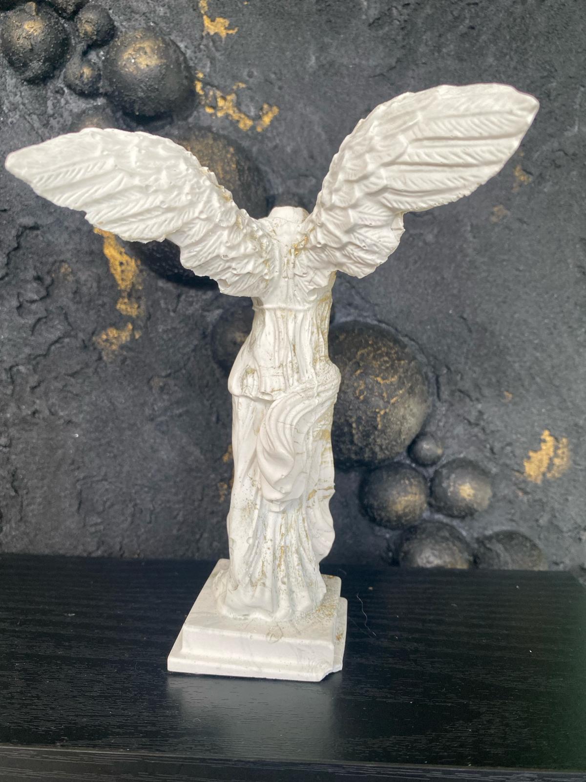 Goddess sculptures,  woman ornament, Venus Nike Angel statue