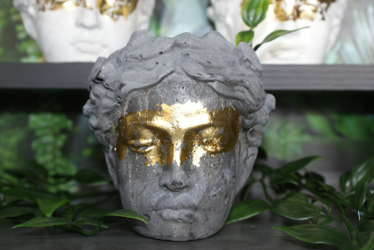 Angel face flower pot, goddess planter