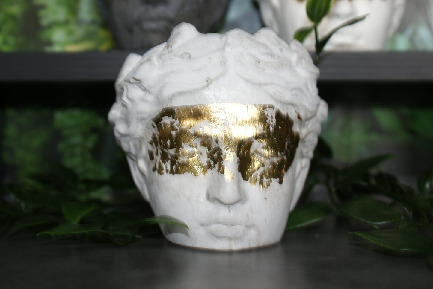 Angel face flower pot, goddess planter