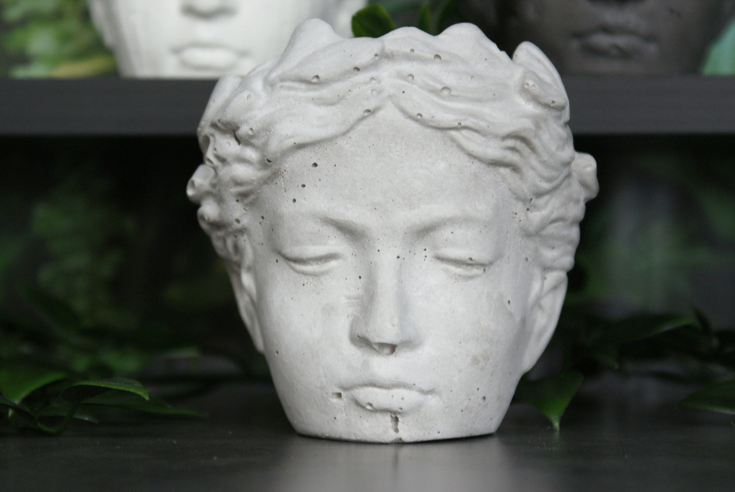 Angel face flower pot, goddess planter