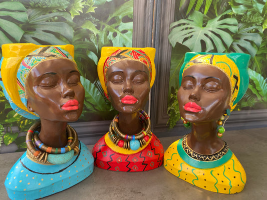 Caribbean queen pot, African queen planter