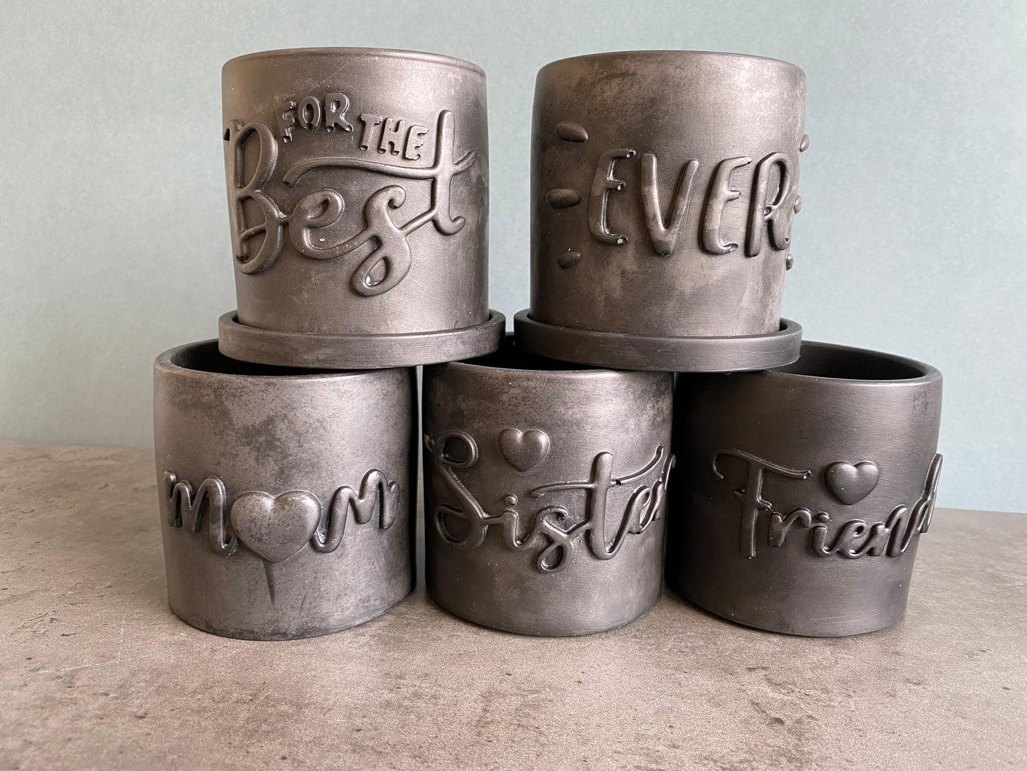 Funny planters For the best - Sister - Mum - Friend - Ever