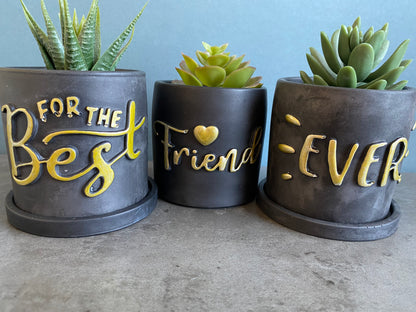 Funny planters For the best friend ever