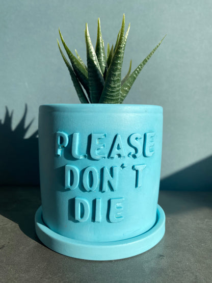 Funny message planter