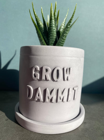 Funny message planter