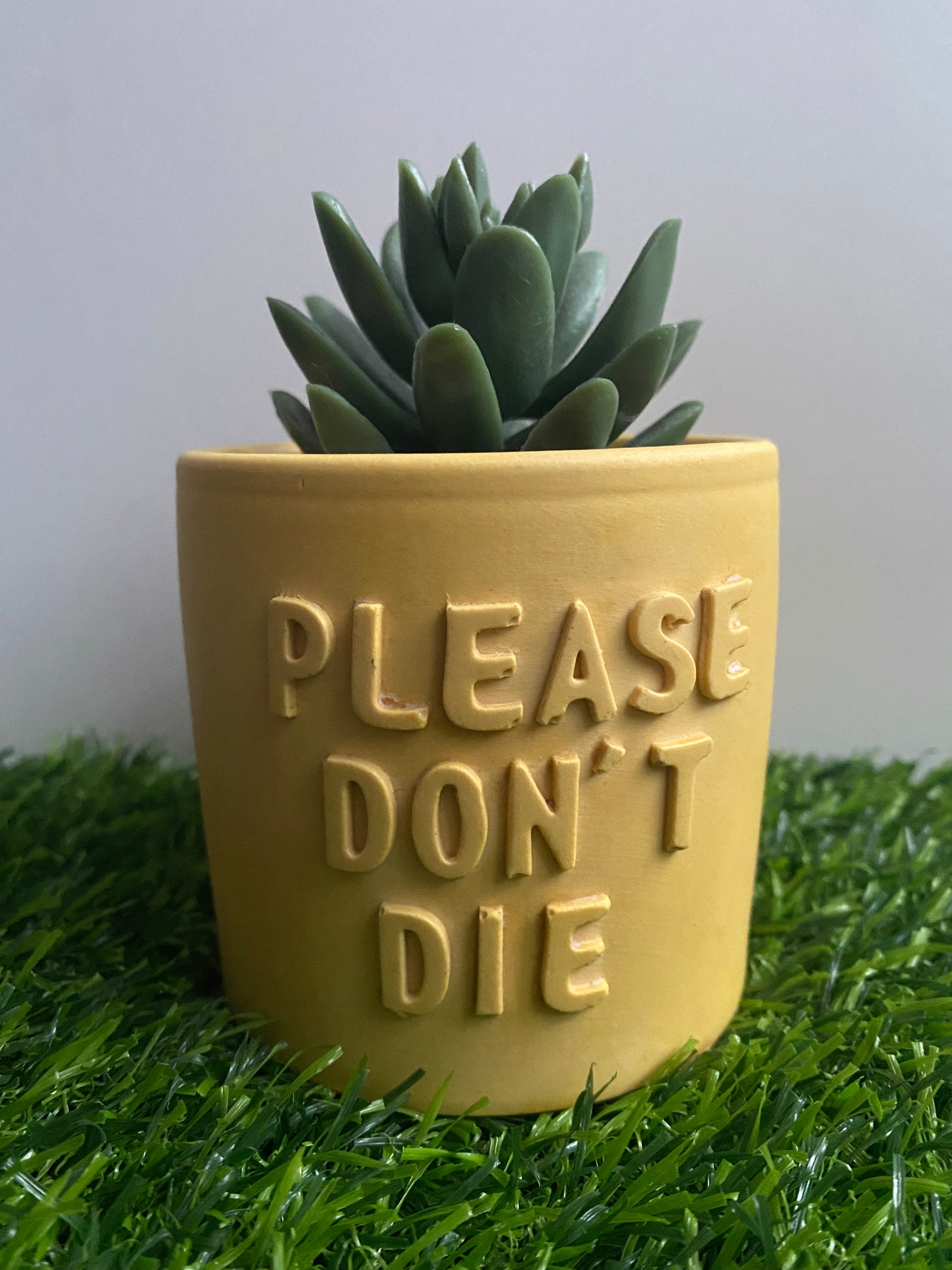 Funny message planter