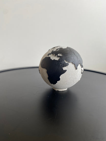 Globe decor, planet earth paperweight