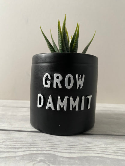 Funny message planter