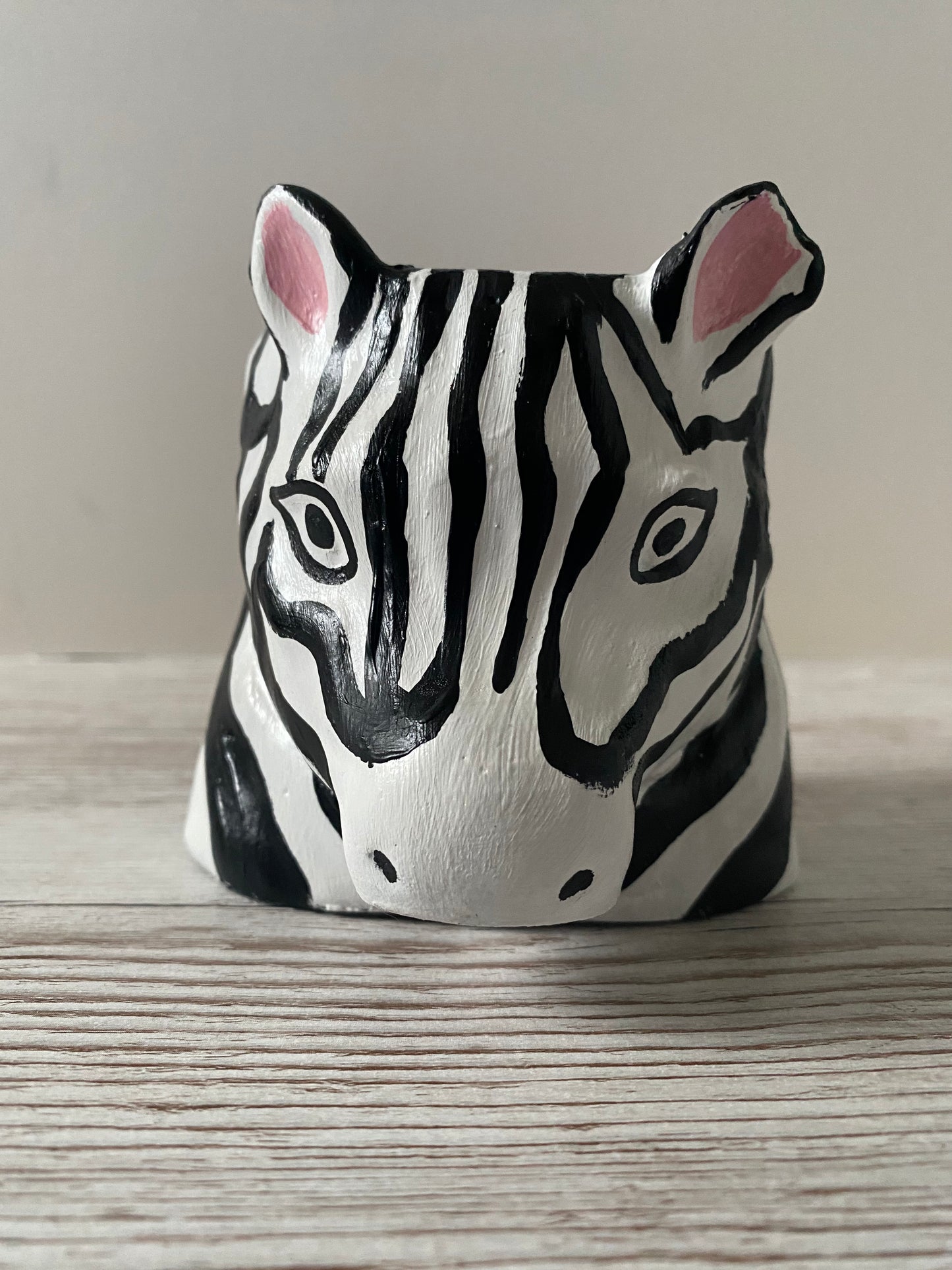 Zebra shaped pot, Funny planters