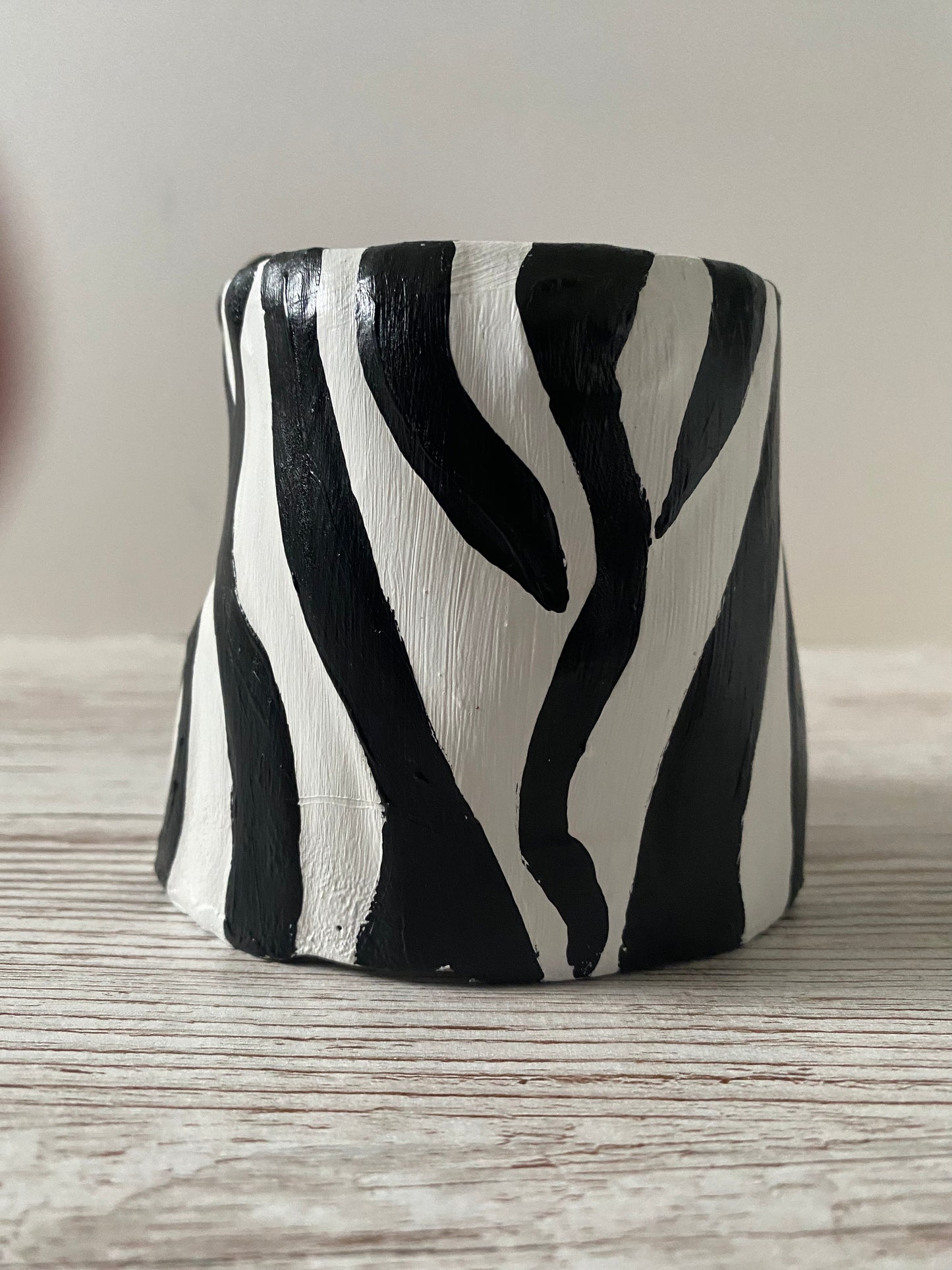 Zebra shaped pot, Funny planters