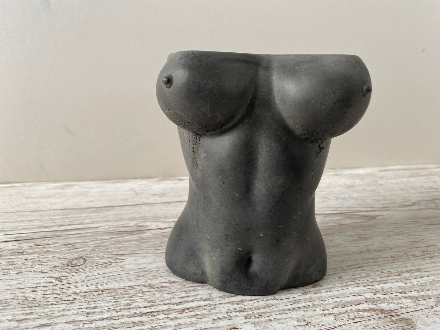 Woman sexy body planter, boobies planter pot