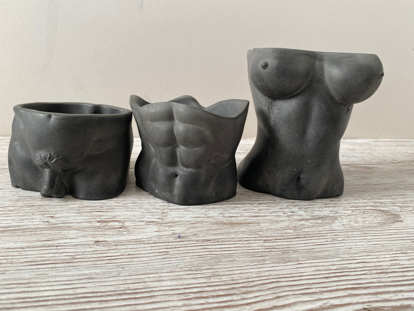 Woman sexy body planter, boobies planter pot