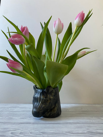 Zebra shaped pot, Funny planters