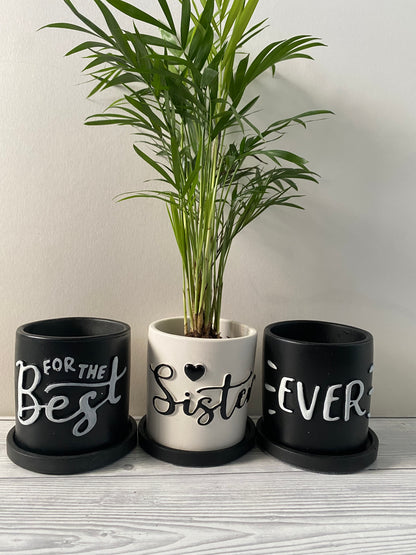 Funny planters For the best Sister Ever