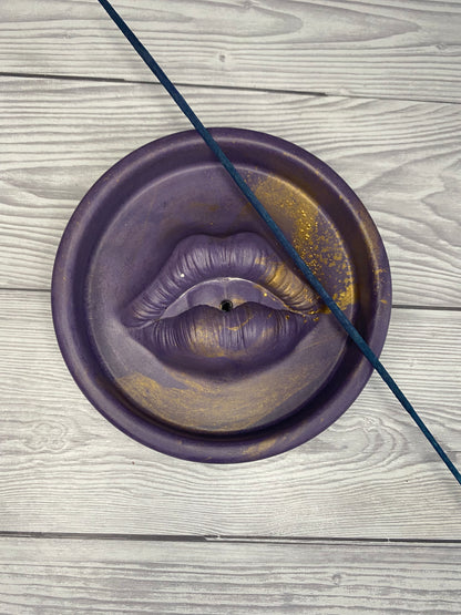 Lips incense holder