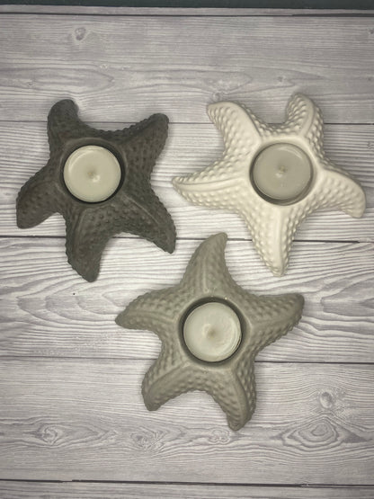 Starfish candle holder, tealight holder