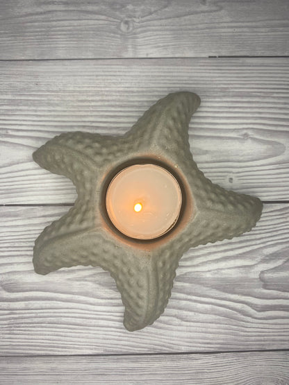 Starfish candle holder, tealight holder