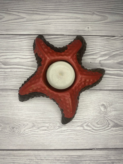 Starfish candle holder, tealight holder