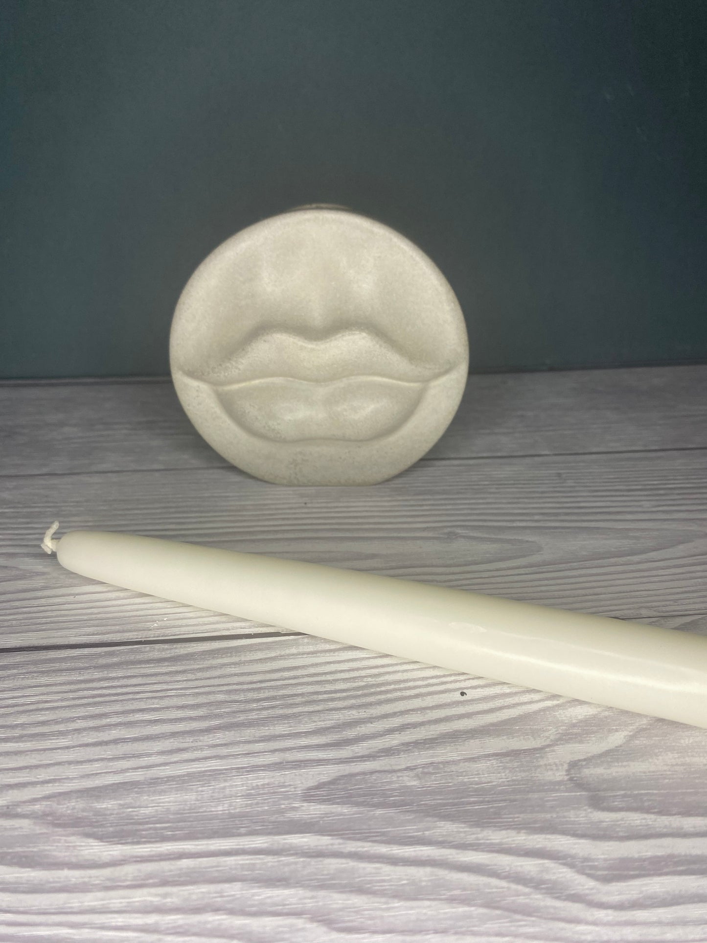 Lips candle holder, candle stick holder