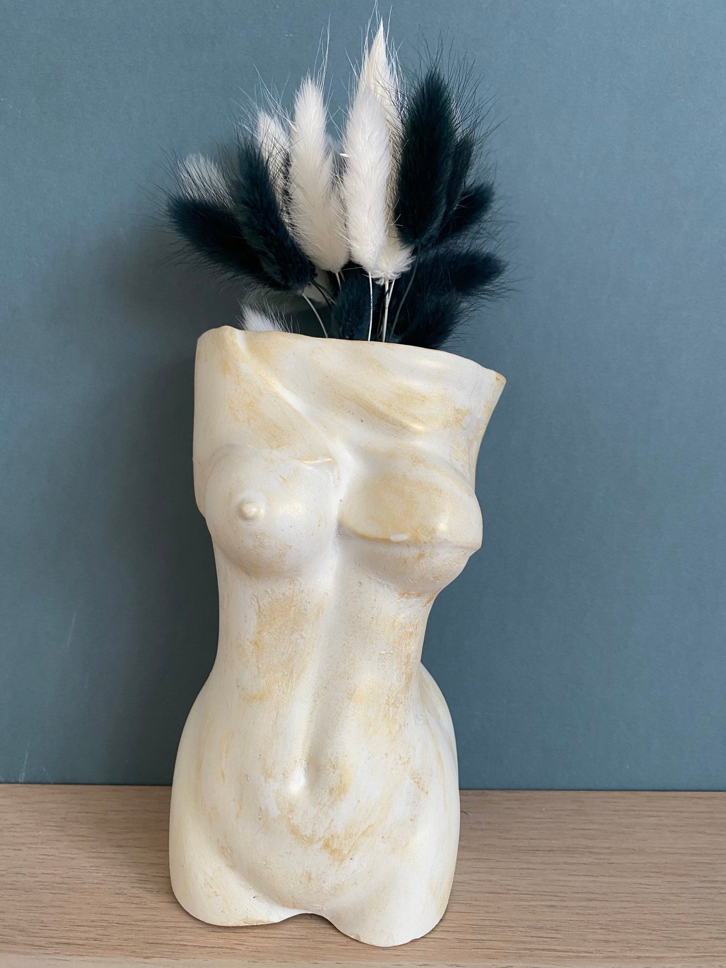 Woman body planter, boobs planter pot