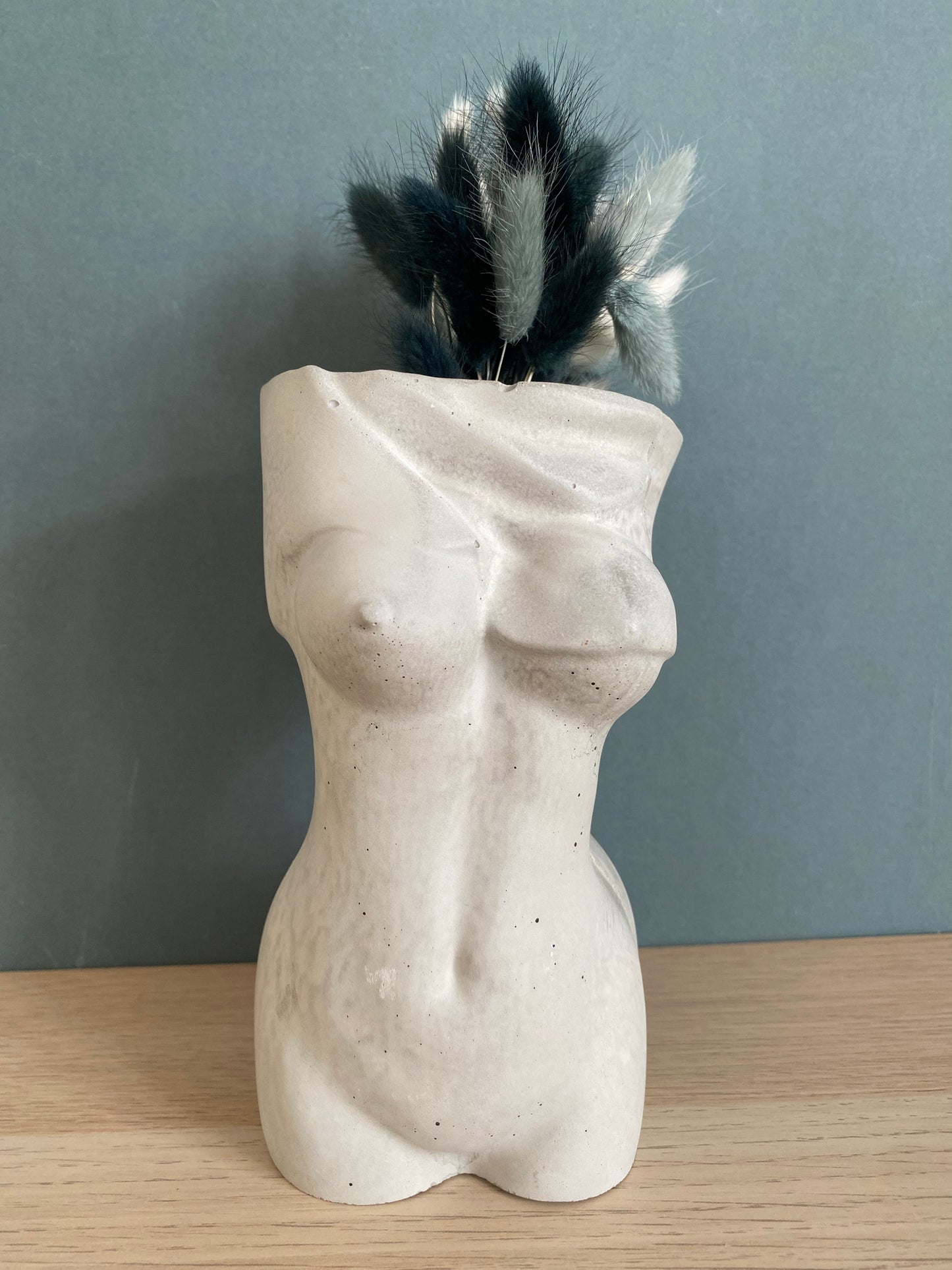 Woman body planter, boobs planter pot