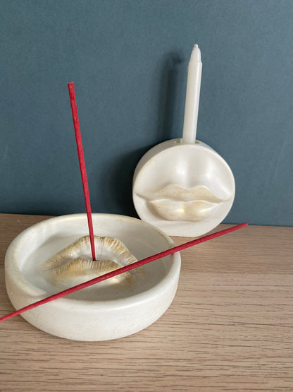 Lips incense holder