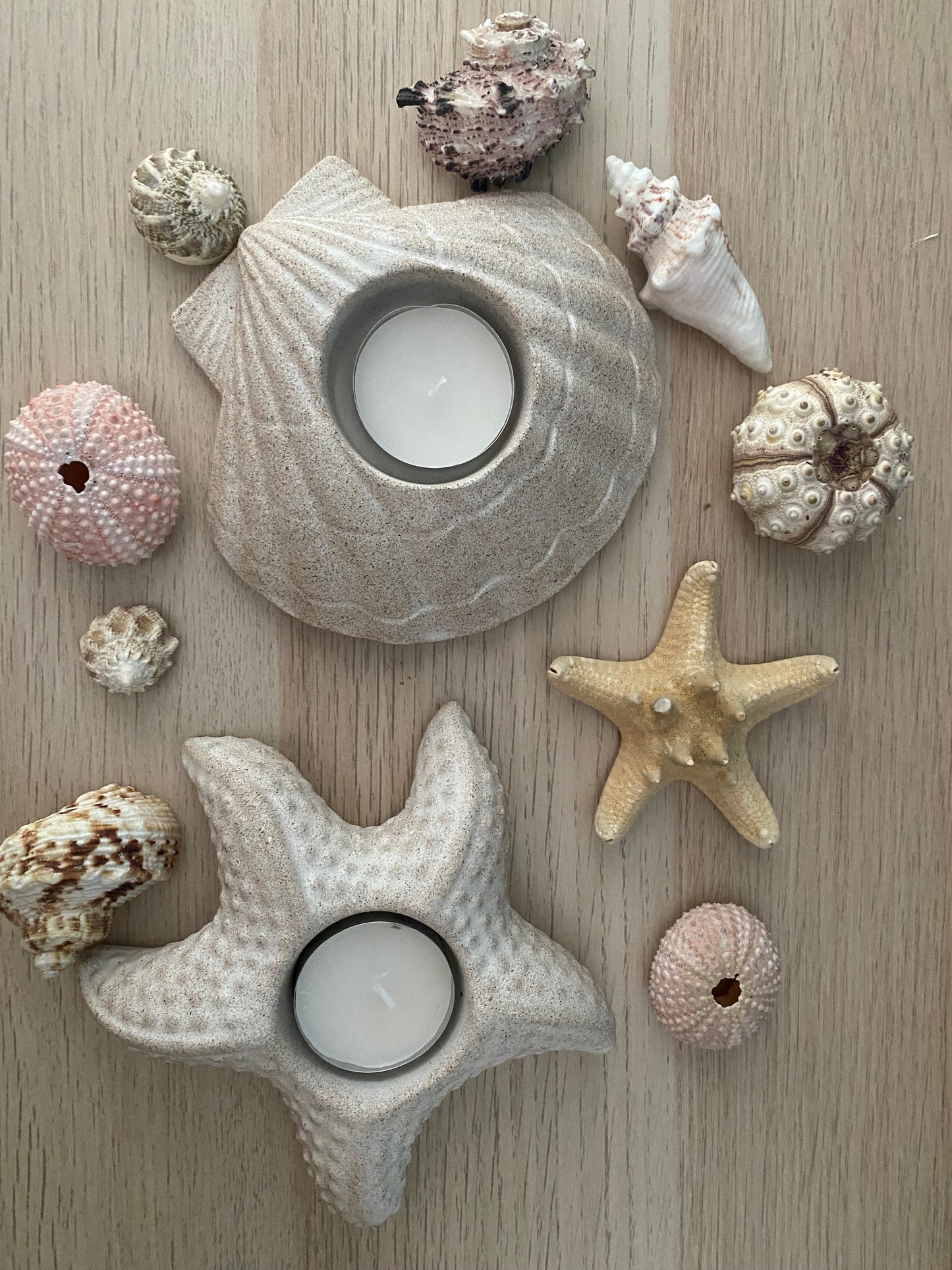 Starfish candle holder, tealight holder