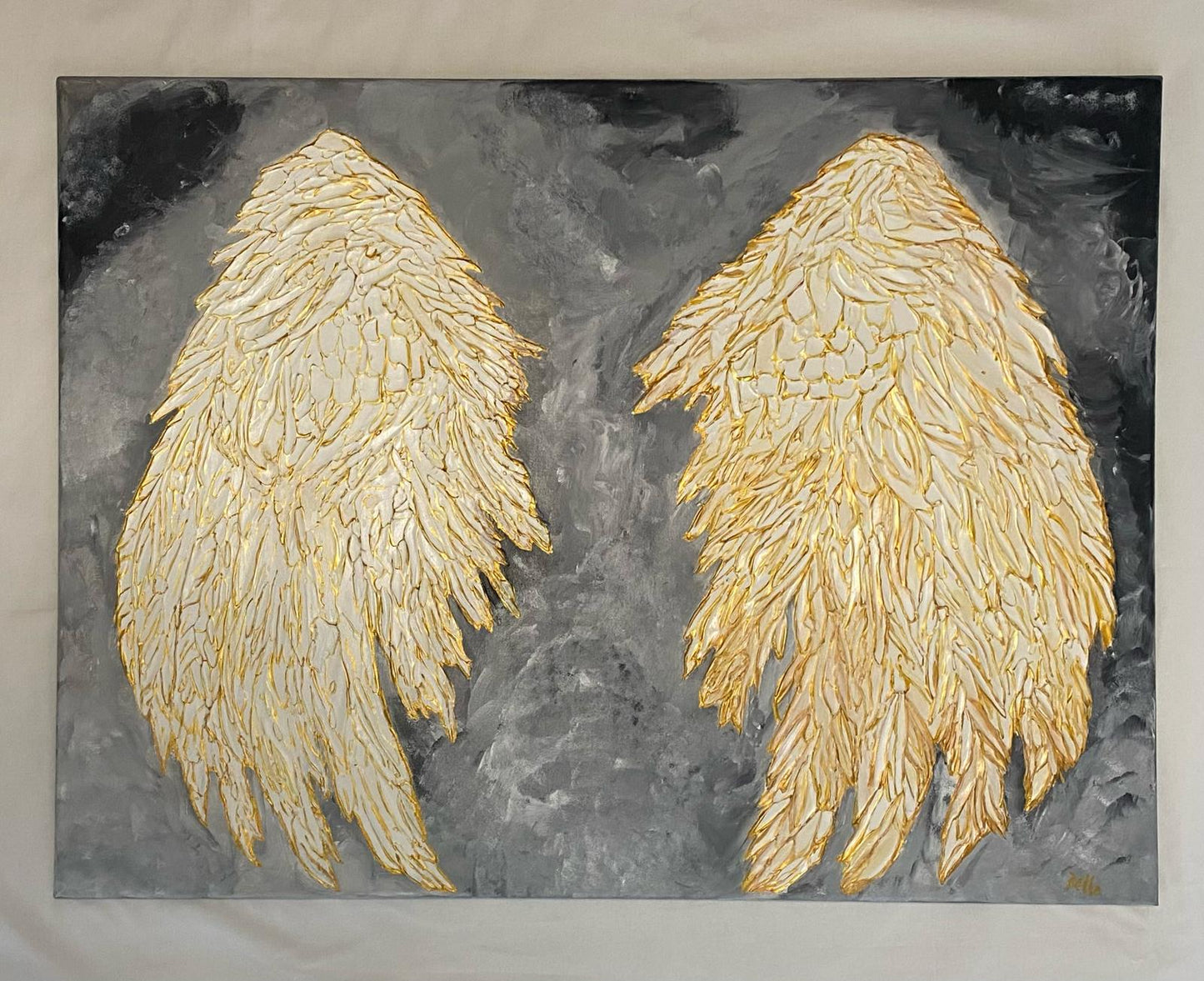 Angel wings 3D wall art