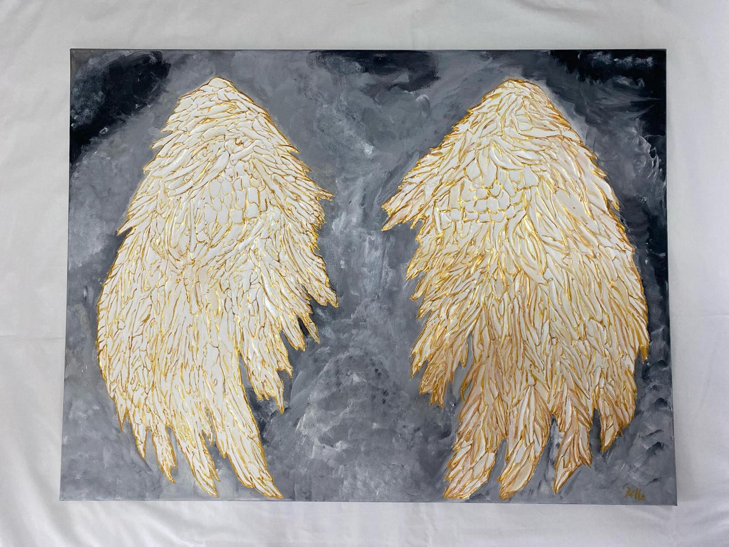 Angel wings 3D wall art