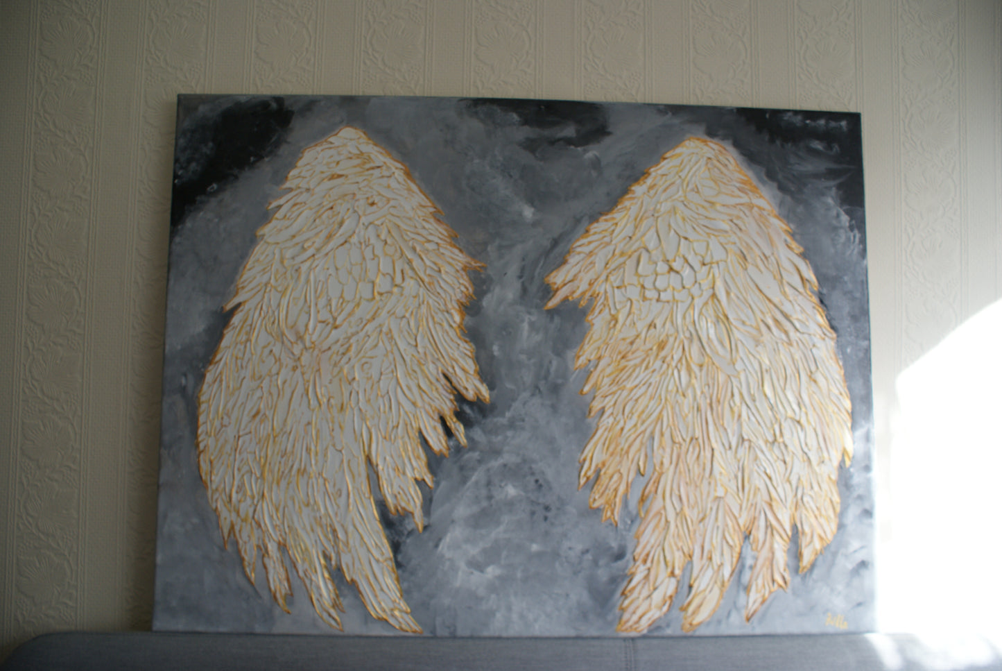 Angel wings 3D wall art