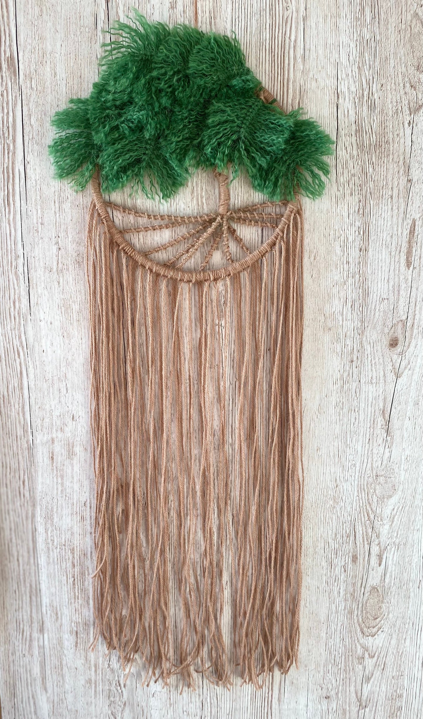 Tree of life macrame dream catcher wall hanging