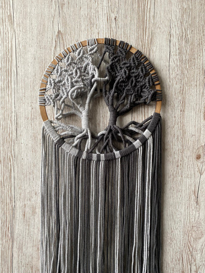 Tree of life macrame wall hanging decoration