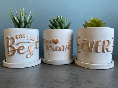 Funny planters For the best friend ever